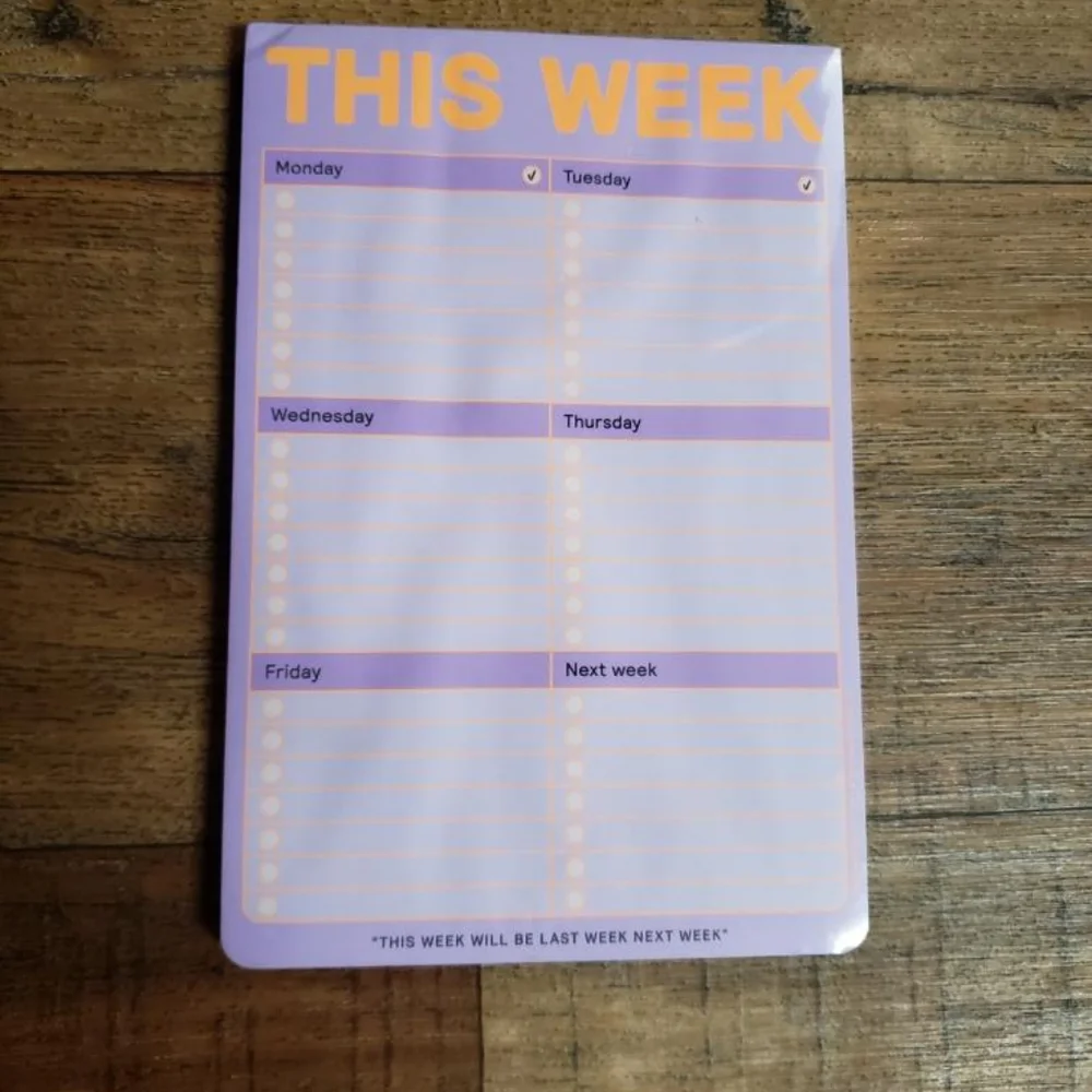 Steel Mill Planner Bundle Undated Planner This Week's Planning Pad Stickers